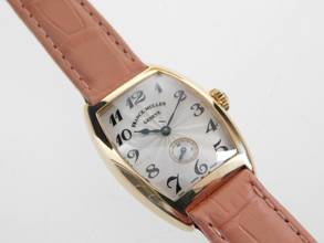 Thumbnail von Franck Muller 18 Karat Gelbgold Curvex Lady im Full Set Handaufzug Top Zustand 25mm </h1>