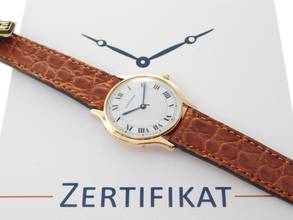 Thumbnail von Cartier Riviera 18 Karat Gelbgold 31 mm mit original Paris Zifferblatt Handaufzug </h1>