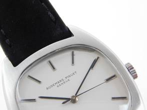 Thumbnail von Audemars Piguet Herrenuhr Tonneau Gerald Genta Handaufzug Jumbo Kaliber 2002 1A absolute Rarität </h1>