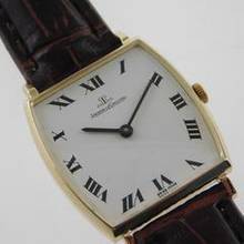 Thumbnail von Jaeger-LeCoultre Classic 18 Karat Gelbgold Tonneau Handaufzug Vintage NOS 26 x 34 mm C 818/1C