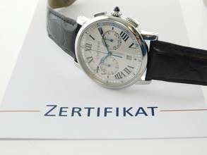 Thumbnail von Cartier Rotonde de Cartier Herrenuhr Automatik Chronograph 40 mm im Top Zustand </h1>