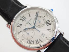 Thumbnail von Cartier Rotonde de Cartier Herrenuhr Automatik Chronograph 40 mm im Top Zustand </h1>