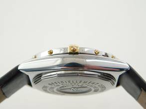 Thumbnail von Breitling Wings Lady Damenuhr 31 mm Stahl Gold mit neuem Lederband im Best Zustand