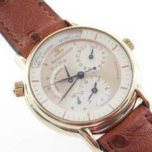 Thumbnail von Jaeger-LeCoultre Master Geographic 18K Gold Automatik Herrenuhr im Best Zustand 38mm </h1>