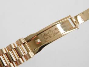 Thumbnail von Rolex Datejust 31 18 Karat Gelbgold 31 mm Datejust FULL SET LC 100 Wie Neu Perlmuttblatt & Präsidentenband