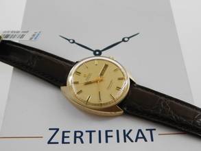 Thumbnail von Omega Seamaster massiv 18 Karat Gelbgold Automatik 35 mm Cal 752 Tool 107 v. 1969