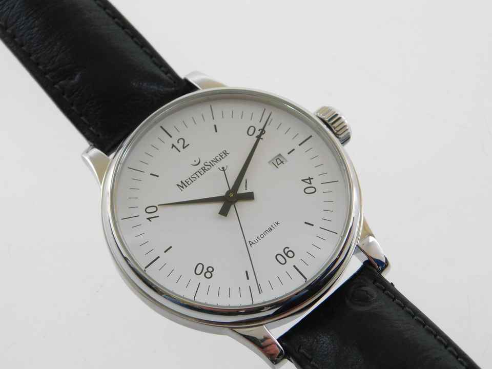  Meistersinger Scrypto Automatik Herrenuhr 43mm im Full Set aus 2002 </h1> 