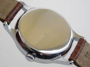 Thumbnail von IWC Herrenuhr Stahl 34 mm Automatik Oman Dial Datum Cal 8541B Rarität