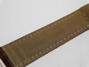 Thumbnail von IWC Herrenuhr Stahl 34 mm Automatik Oman Dial Datum Cal 8541B Rarität