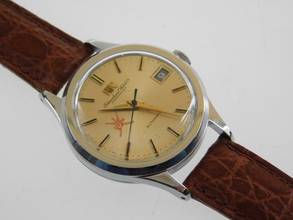 Thumbnail von IWC Herrenuhr Stahl 34 mm Automatik Oman Dial Datum Cal 8541B Rarität