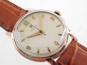 Thumbnail von Rolex Precision 18 Karat Rotgold Precision 40er Jahre Medium 31mm Handaufzug Kaliber 710 </h1>