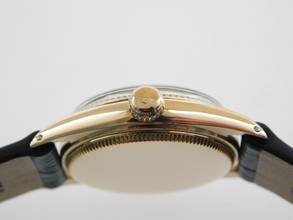 Thumbnail von Rolex Oyster Perpetual 31 Medium massiv 18 Kt Gelbgold 30 mm 60 er Jahre im Top Zustand </h1>