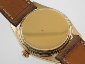 Thumbnail von Rolex Oyster Perpetual 34 Medium massiv 18 Kt Gelbgold 34 mm v 1959 im Top Zustand </h1>