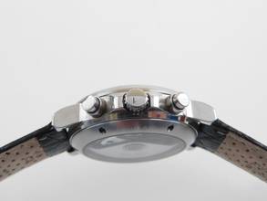 Thumbnail von Nivrel Vollkalender Automatik Mondphase im Full Set Top Zustand Krokoband </h1>