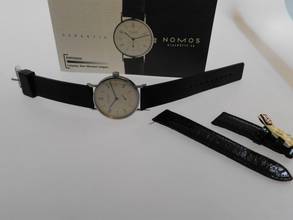 Thumbnail von NOMOS Tangente Handaufzug limited Edition Leipzig No 0133 / 2000 Full Set </h1>