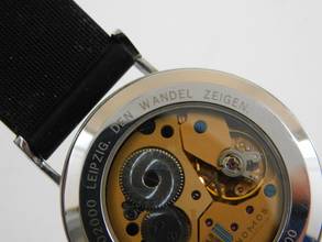 Thumbnail von NOMOS Tangente Handaufzug limited Edition Leipzig No 0133 / 2000 Full Set </h1>