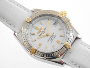 Thumbnail von Breitling Callisto Stahl Gold Medium 36mm mit original Perlmuttzifferblatt