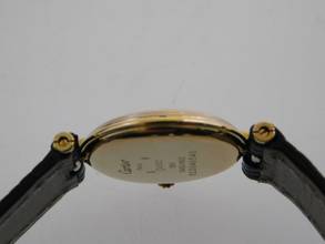 Thumbnail von Cartier Trinity Vendome Paris massiv 18 Karat Gelbgold Lady 25 mm mit original Band und Schließe