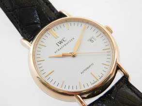 Thumbnail von IWC Portofino Automatic 18 Karat Rosegold Automatik Herrenuhr 39 mm im Top Zustand </h1>