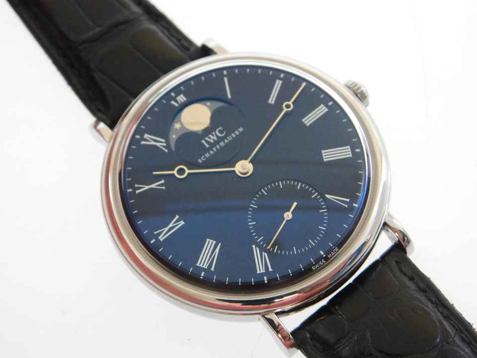  IWC Portofino Handaufzug Edition 2008 Handaufzug Herrenuhr mit Mondphase 46mm im Top Zustand </h1> 