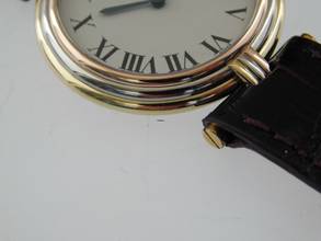 Thumbnail von Cartier Trinity Vendome XL 31mm massiv 18 Karat Gold mit original Band und Schließe im Top Zustan </h1>