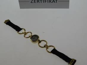 Thumbnail von Jaeger-LeCoultre 18 Karat Jaeger / Hermes Damenuhr Vintage Damenuhr Handaufzug Super Rare </h1>