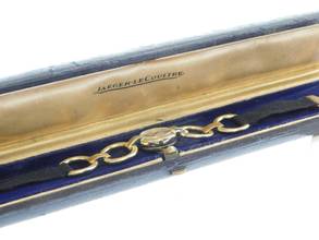 Thumbnail von Jaeger-LeCoultre 18 Karat Jaeger / Hermes Damenuhr Vintage Damenuhr Handaufzug Super Rare </h1>