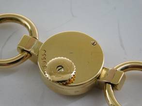 Thumbnail von Jaeger-LeCoultre 18 Karat Jaeger / Hermes Damenuhr Vintage Damenuhr Handaufzug Super Rare </h1>