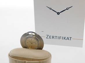 Thumbnail von Vacheron Constantin Disco Volante 18 Karat Weißgold Flying Saucer Disco Volante: Ultra-Thin Pocketwatch Diamonds Open Face