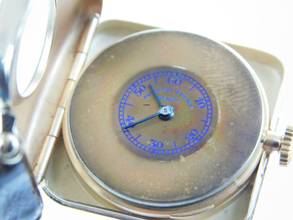 Thumbnail von Patek Philippe 20er / 30er Jahre Patek Philippe Damenuhr massiv Gelbgold mit Emaille super rare </h1>