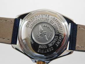 Thumbnail von Breitling Cockpit Lady B-Class / Cockpit Lady Goldlünette und neuem Lederband im TOP Zustand 31 mm </h1>