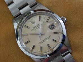 Thumbnail von Rolex Oyster Perpetual Date Stahl 34 mm im Full Set aus 1982 mit Oysterband im Top Zustand </h1>