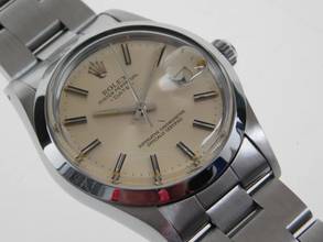 Thumbnail von Rolex Oyster Perpetual Date Stahl 34 mm im Full Set aus 1982 mit Oysterband im Top Zustand </h1>
