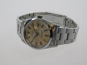 Thumbnail von Rolex Oyster Perpetual Date Stahl 34 mm im Full Set aus 1982 mit Oysterband im Top Zustand </h1>