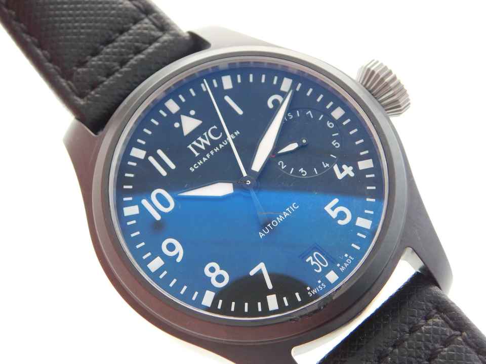  IWC Große Fliegeruhr Top Gun Big Pilot Top Gun Keramik 46 mm Herrenuhr alle Papiere + Revision 2021 mit original Band </h1> 