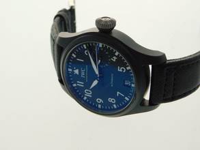 Thumbnail von IWC Große Fliegeruhr Top Gun Big Pilot Top Gun Keramik 46 mm Herrenuhr alle Papiere + Revision 2021 mit original Band </h1>