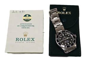 Thumbnail von Rolex Submariner Date LC100 Papiere 16800 </h1>
