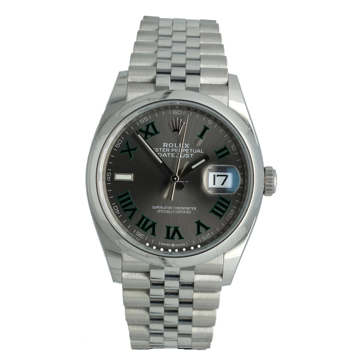  Rolex Datejust 36 Wimbledon/Jubilee Ref. 126200 