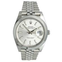 Thumbnail von Rolex Datejust 41 Silver Index Jubilee Ref.126300 Full Set 2023