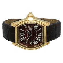 Thumbnail von Cartier Roadster XL Limited Ed. 18K.RoseGold Wood Dial Nr.143/250 Full Set