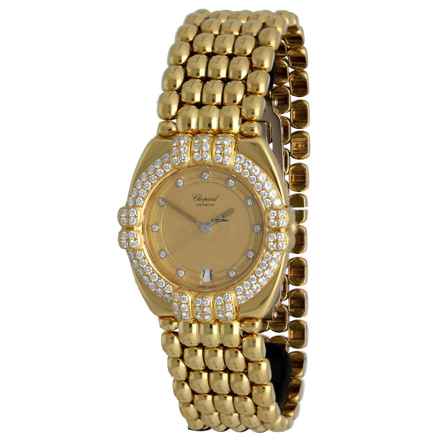  Chopard Gstaad 18K.Yellow Gold Diamonds Setting 143 grams 