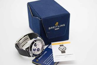 Thumbnail von Breitling Superocean Heritage II Chronograph B01 Panda AB0162 Fullset mit Garantie bis 2031
