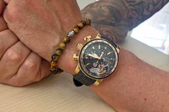 Thumbnail von Graham Tourbillograph Woodcote 18 ct Roségold 47 mm Limited to 25 Pieces </h1>