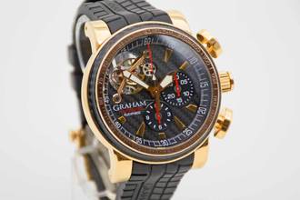 Thumbnail von Graham Tourbillograph Woodcote 18 ct Roségold 47 mm Limited to 25 Pieces </h1>