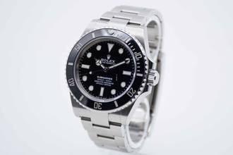 Thumbnail von Rolex Submariner (No Date) 41mm LC100 124060 perfektes Fullset