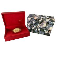 Thumbnail von Rolex Oyster Perpetual Date 15038 silver dial yellow gold 18KT 1985's </h1>