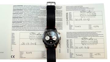 Thumbnail von Eberhard & Co. Contograf 31069 black dial Full Set NEW 2018 </h1>