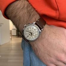 Thumbnail von Eberhard & Co. Extra-Fort Chronograph 14003/45 Fly-Back 1950’s </h1>