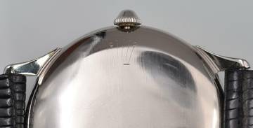 Thumbnail von Rolex Precision ultra flat 4498 Fancy Lugs Ivory dial 1952's </h1>