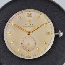 Thumbnail von Rolex Precision ultra flat 4498 Fancy Lugs Ivory dial 1952's </h1>